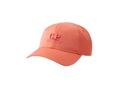 C.P. Company Chrome-R Logo Cap "Poinciana Orange"