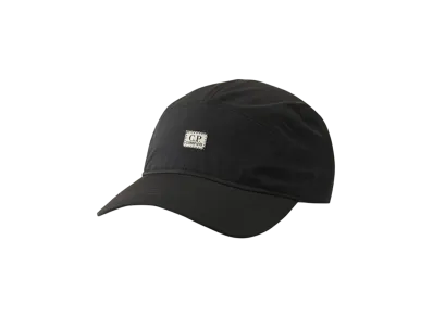 C.P. Company Chrome-R Panelled Cap "Total Eclipse Blue"