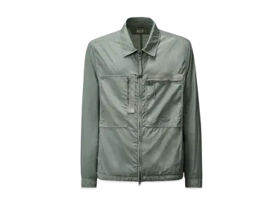 C.P. Company Chrome-R Chest Zip Pockets Overshirt "Stormy Weather Blue"