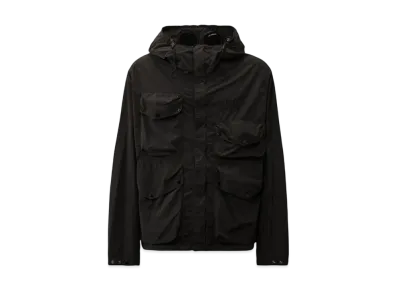 C.P. Company Flatt Nylon Goggle Jacket "Total Eclipse Blue"