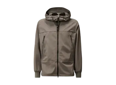 C.P. Company Shell-R Goggle Jacket "Smoked Pearl Grey"