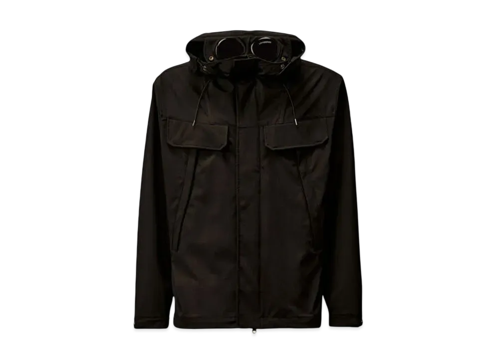 C.P. Company Shell-R Double Pocket Goggle Jacket "Black"