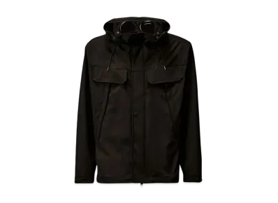 C.P. Company Shell-R Double Pocket Goggle Jacket "Black"