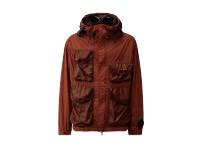 C.P. Company Taylon L Mixed Goggle Jacket "Sable Brown"