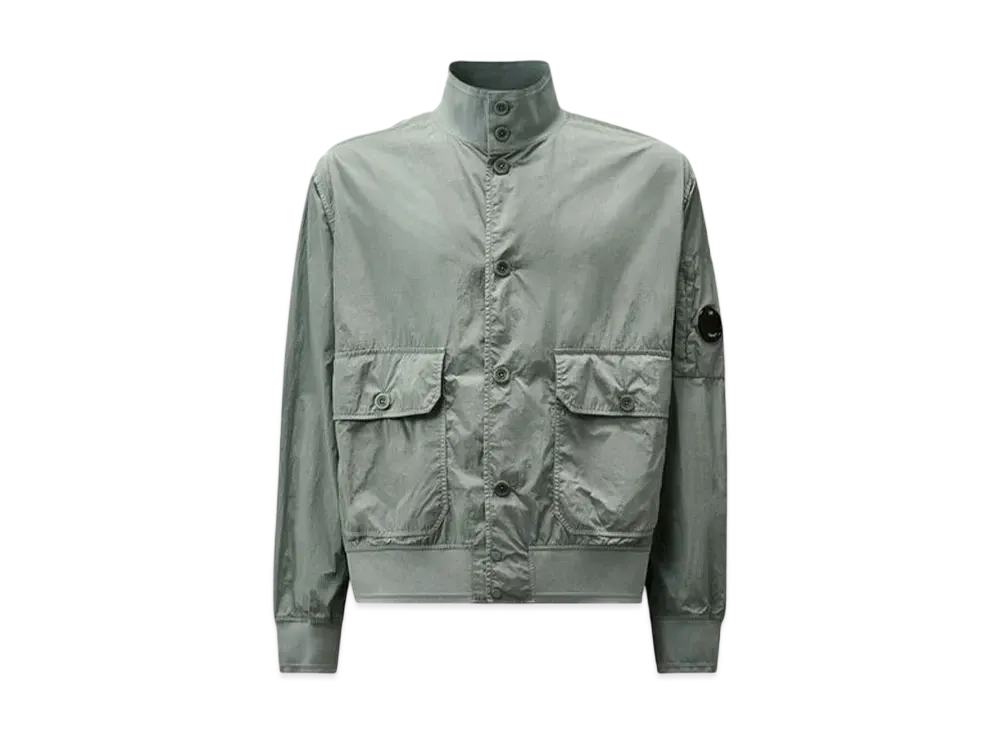 C.P. Company Chrome-R Full Button Jacket "Stormy Weather Blue"