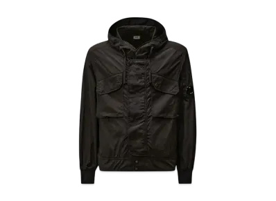 C.P. Company Chrome-R Hooded Lens Jacke "Total Eclipse Blue"