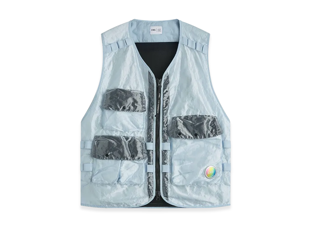 C.P. Company x END. Kan-D Technical Vest "Ice Melt"