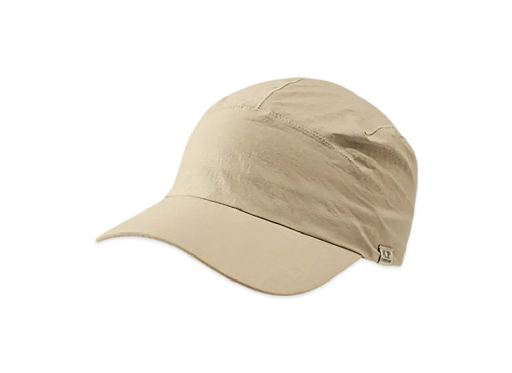 C.P. Company Plain Paper Touch Cap "Vintage Khaki Beige"