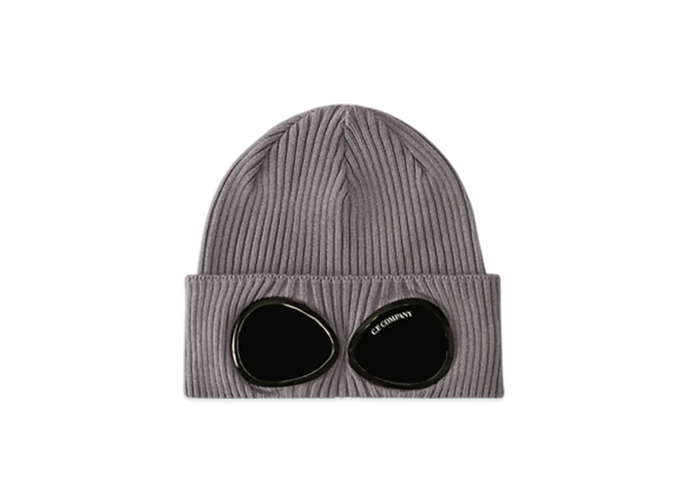 C.P. Company Cotton Goggle Beanie "Lavander Violet"