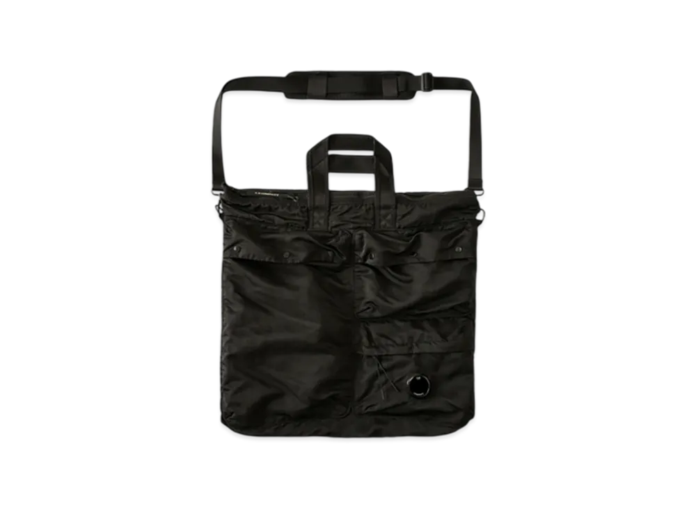 C.P. Company Nylon B Lens Tote Bag "Black"