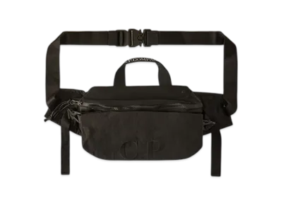 C.P. Company Plain Paper Touch Waistbag "Black"
