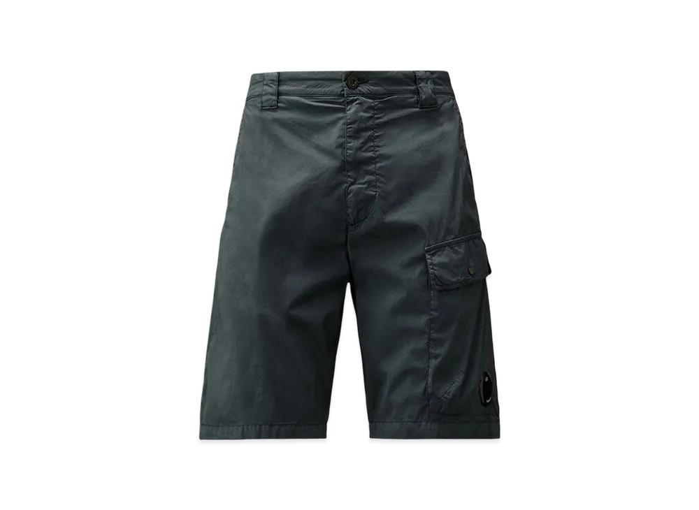 C.P. Company 50 Fili Stretch Cargo Shorts "India Ink Blue"