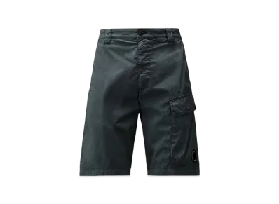C.P. Company 50 Fili Stretch Cargo Shorts "India Ink Blue"