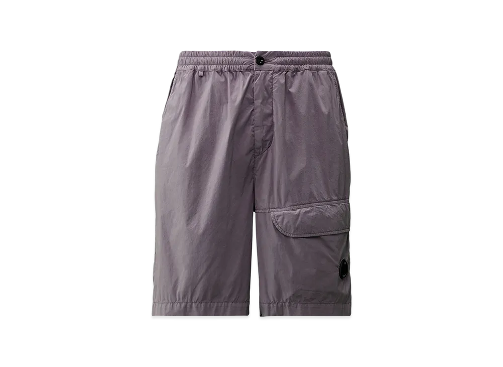 C.P. Company 50 Fili Stretch Cargo Lens Shorts "Lavander Violet"