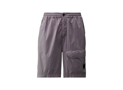 C.P. Company 50 Fili Stretch Cargo Lens Shorts "Lavander Violet"