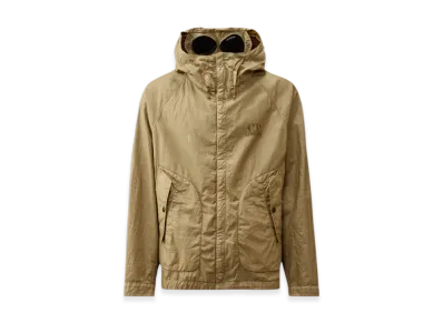 C.P. Company Lino Wax Goggle Jacket "Tree House Beige"
