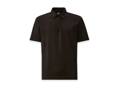 C.P. Company 1020 Jersey Logo Polo "Black"