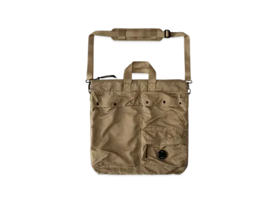 C.P. Company Nylon B Shoulder Bag "Fungi Grey"