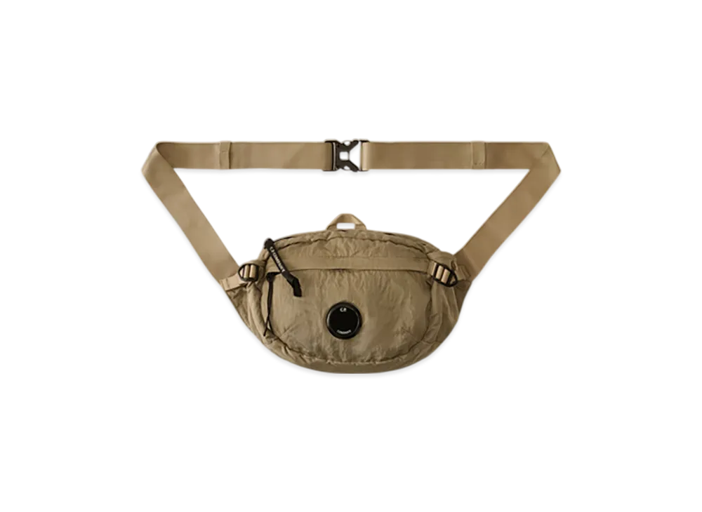 C.P. Company Nylon B Lens Crossbody Pack "Fungi Grey"