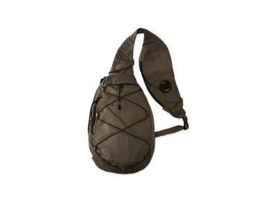 C.P. Company Nylon B Lens Crossbody Rucksack "Gunmetal Grey"