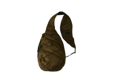 C.P. Company Nylon B Lens Crossbody Rucksack "Ivy Green"