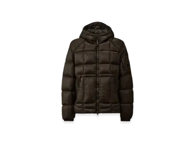 C.P. Company D.D. Shell Hooded Down Jacket "Black"