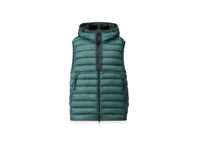 C.P. Company D.D. Shell Goggle Down Gilet "Aegean Blue"