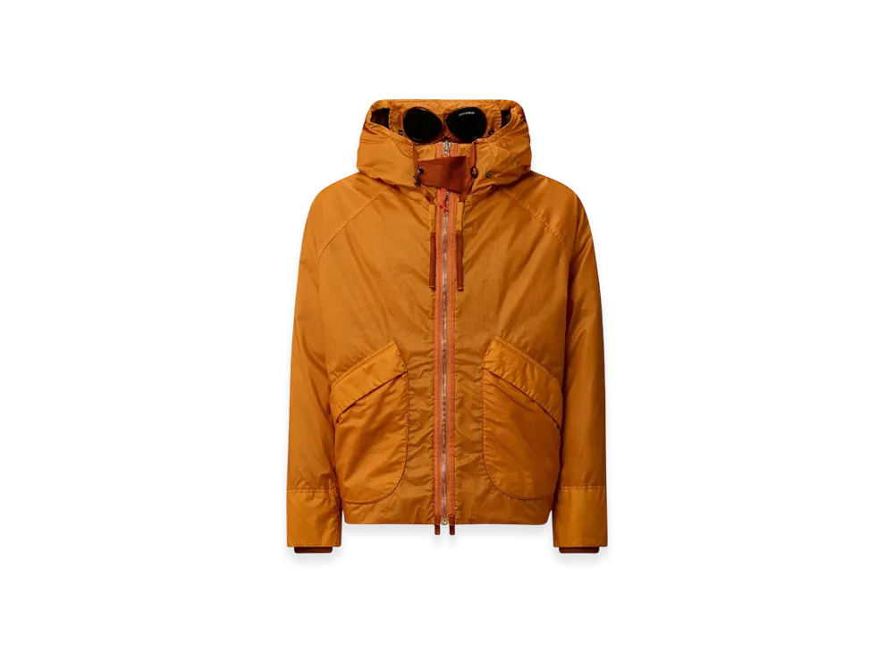 C.P. Company Opal Goggle Down Jacket "Russet Orange"