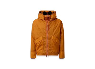 C.P. Company Opal Goggle Down Jacket "Russet Orange"