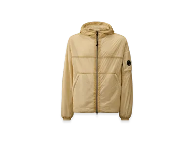 C.P. Company Nada Shell Hooded Padded Jacket "Pistachio Shell Beige"