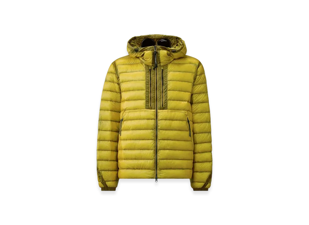 C.P. Company D.D. Shell Goggle Down Jacket "Green Sheen"