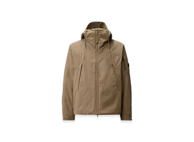 C.P. Company Pro-Tek Hooded Padded Jacket "Fungi Grey"