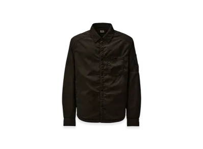 C.P. Company Chrome-R Lens Button Overshirt "Black"