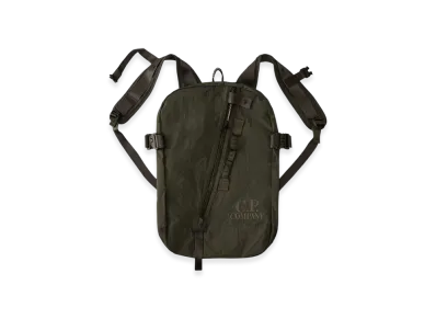 C.P. Company Plain Paper Touch Backpack "Dark Shadow Grey"