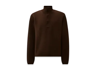 C.P. Company x OUR LEGACY WORK SHOP Benodet Wool Half Zip Sweater "After Dark Grey"