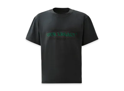 C.P. Company x OUR LEGACY WORK SHOP Heavy Jersey Short Sleeve T-Shirt "Total Eclipse Blue"