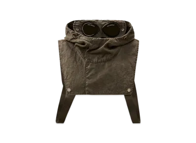 C.P. Company x OUR LEGACY WORK SHOP Oxford Detachable Goggle Hood "After Dark Grey"
