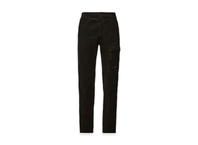 C.P. Company Corduroy Lens Cargo Pants "Black"