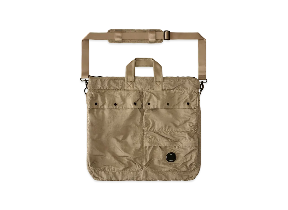 C.P. Company Nylon B Tote Bag "Dove Grey"