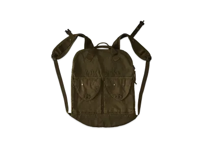 C.P. Company Panama-R Mixed Zip Backpack "Ivy Green"