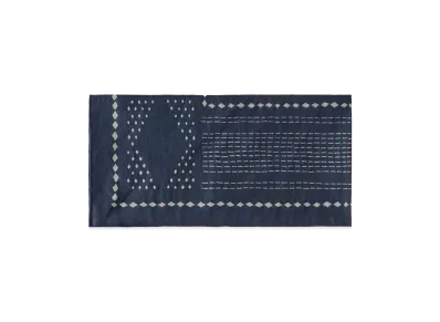 C.P. Company Printed Muslin Logo Bandana "Total Eclipse Blue"