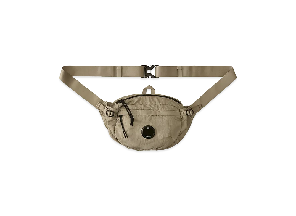 C.P. Company Nylon B Waistbag "Dove Grey"