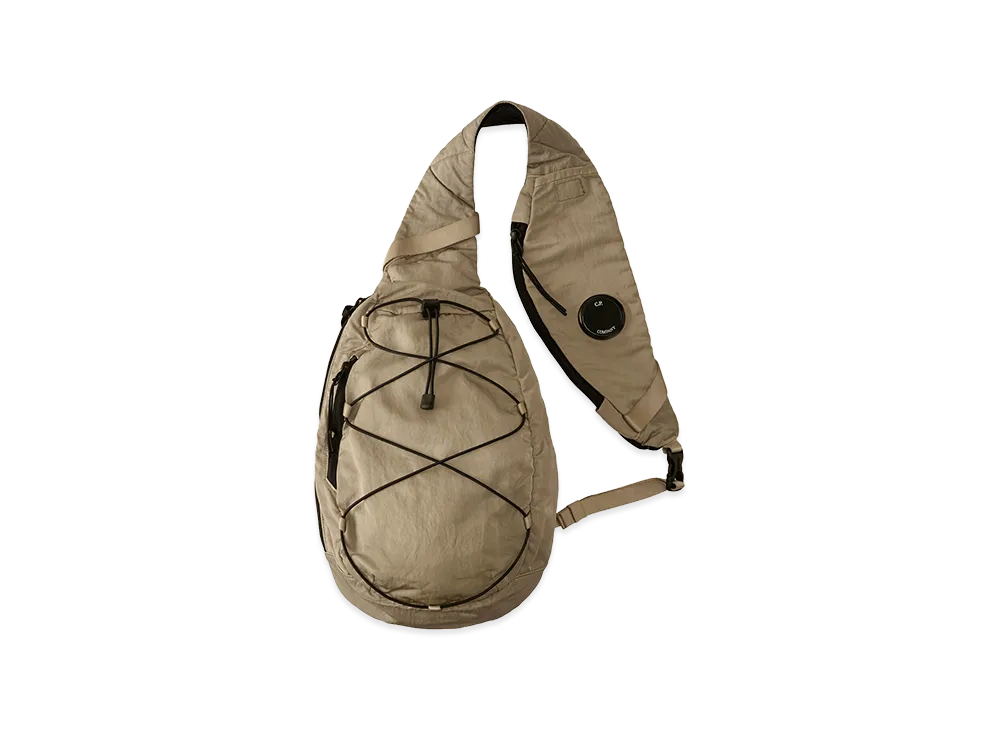 C.P. Company Nylon B Crossbody Backpack "Dove Grey"
