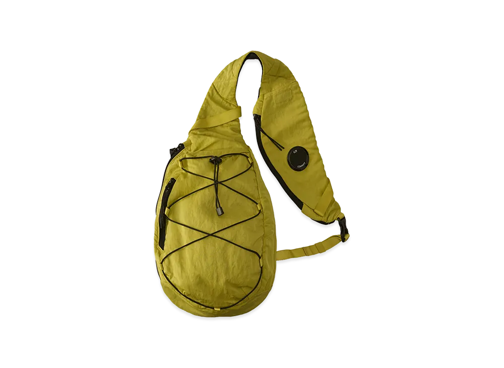 C.P. Company Nylon B Crossbody Backpack "Antique MossYellow"
