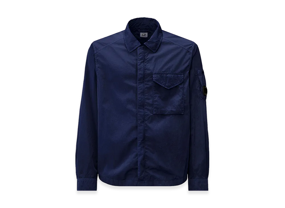 C.P. Company Chrome-R Zipped Lens Overshirt "Blueprint"