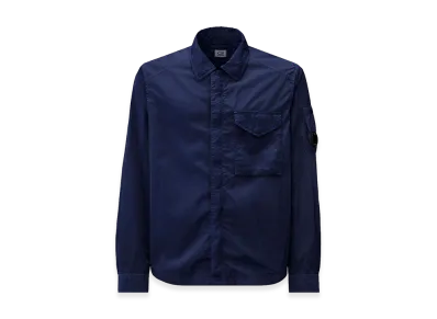 C.P. Company Chrome-R Zipped Lens Overshirt "Blueprint"