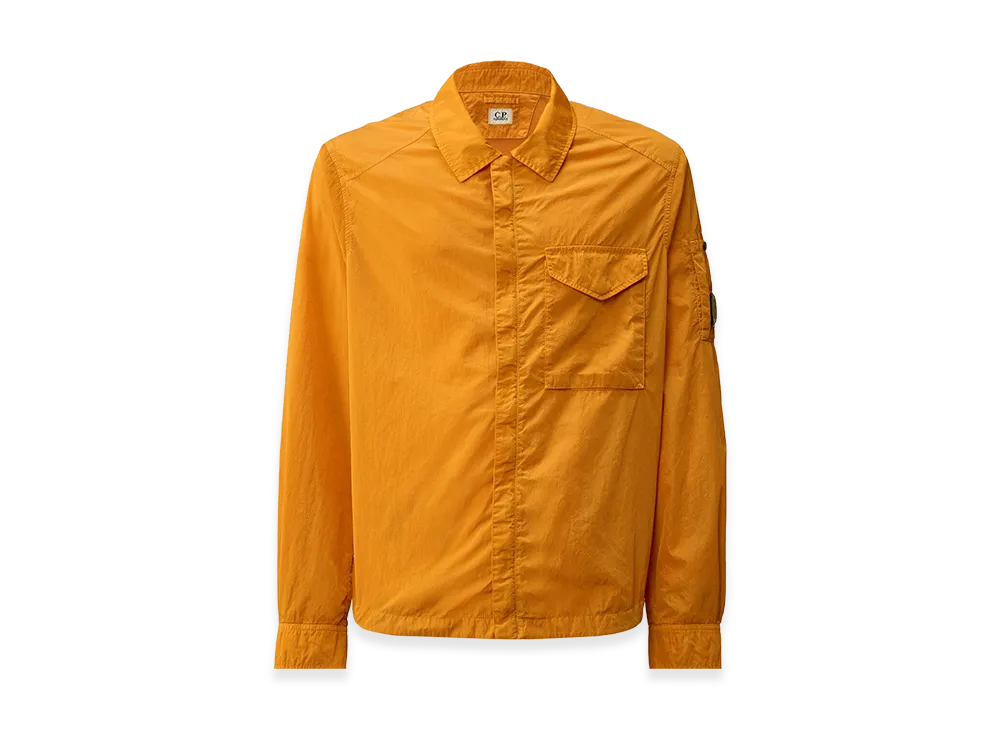 C.P. Company Chrome-R Zipped Lens Overshirt "Desert Sun Orange"