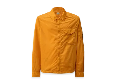 C.P. Company Chrome-R Zipped Lens Overshirt "Desert Sun Orange"