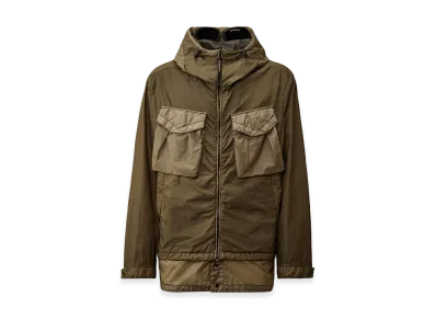 C.P. Company Bi-TM Mixed Goggle Jacket "Gunmetal Grey"