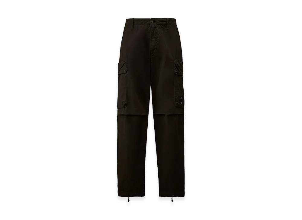C.P. Company Micro-Reps Boxy Cargo Lens Pants "Black"